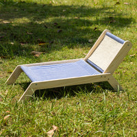 All-Season Universal Cat Scratch Post and Floor-Off Pet Bed